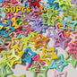 20/50Pcs Star-Shaped Alloy Hair Clips Elegant Retro Style Lightweight Hollow-Out Design Hair Accessories for Daily Wear Styling