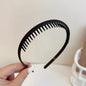 1/2 Pcs Fashion Multicolor Wave Toothed Frosted Hairbands For Women Girla Party Hair Accessories